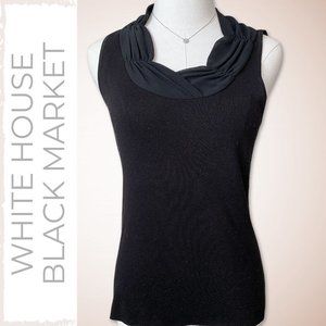 ⭐️🌼 Black Sleeveless Dressy Sweater Top